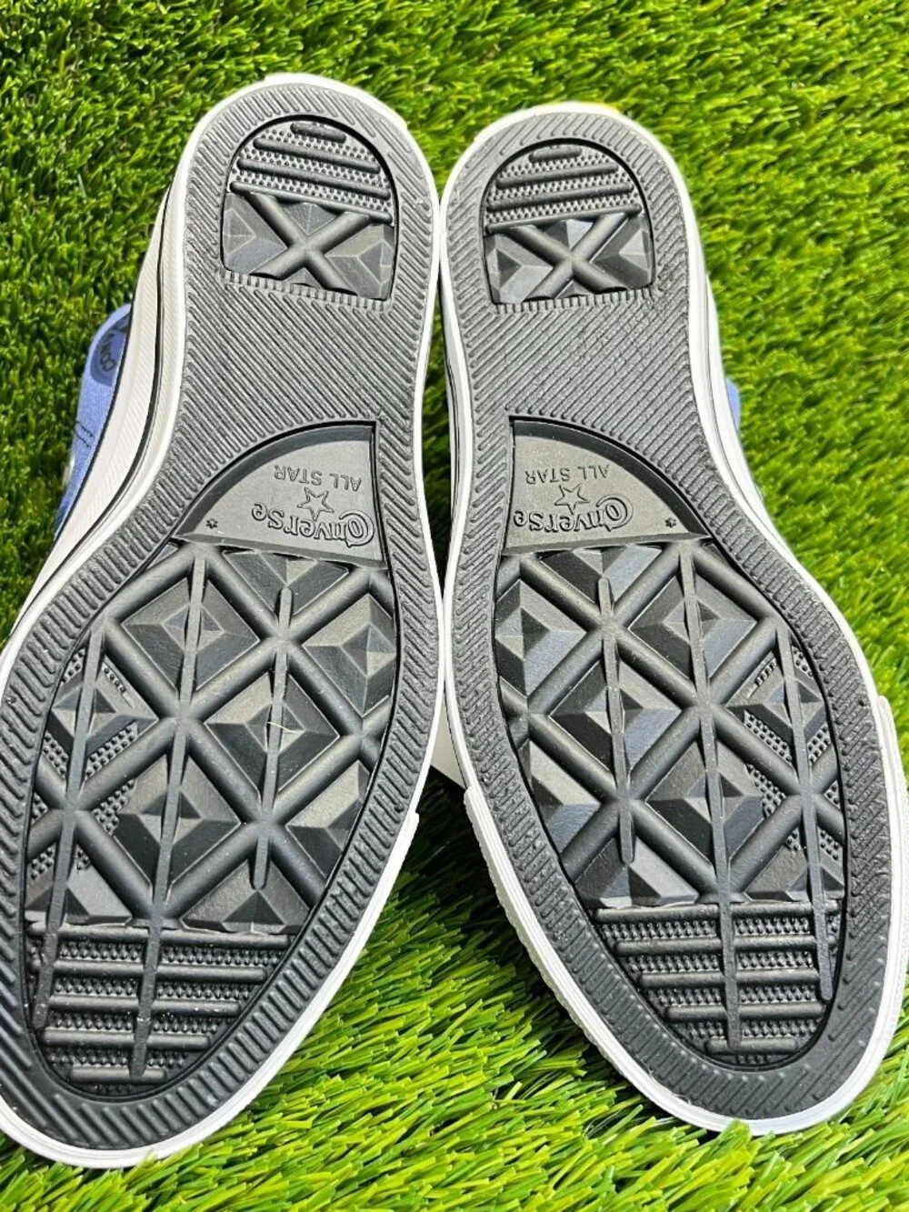 Converse Chuck Taylor All Star Womens Size 5.5 Blue White Athletic Shoes Sneaker - Picture 7 of 10